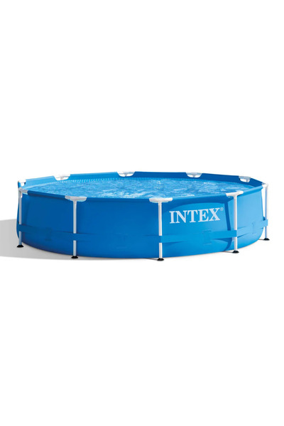 Intex Piscină rotundă cu cadru metalic, 244 x 51 cm