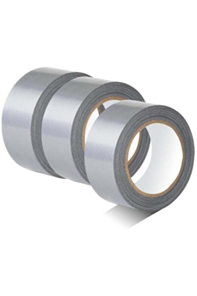 Generic 3-Pack Duct Tape Heavy Duty Waterproof Silver, 50 mm x 20m Total Stro...