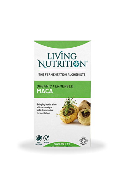 Living Nutrition Fermented Maca 600 mg Full Spectrum 60cps