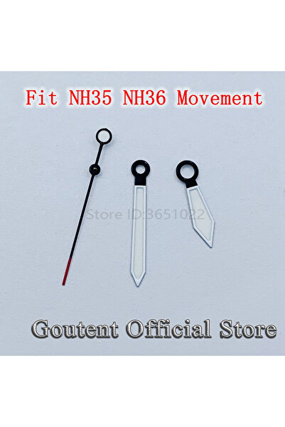 Choice4 B1-fit nh35 nh36 Goutent ساعة يد خضراء مضيئة باللون الأسود والأبيض تن...