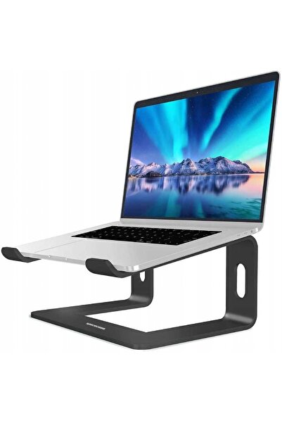 spacecase Suport de birou pentru laptop, SPACACASE, din aluminiu.