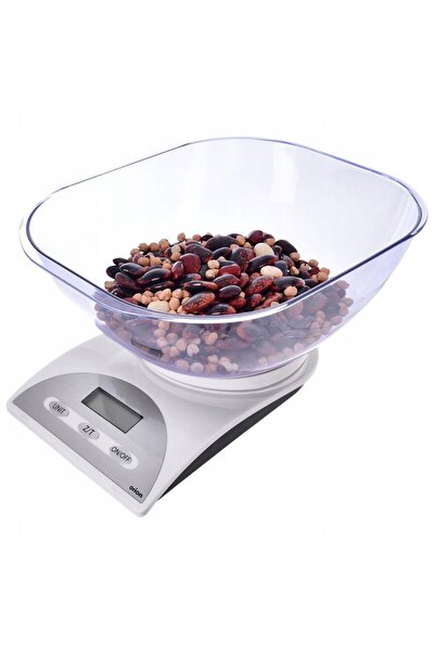 Orionis Cântar de bucătărie electronic cu vas, afișaj digital ORION 5 kg
