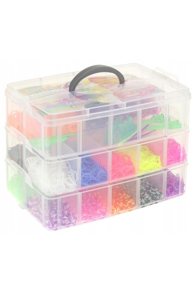 Nobo Kids Elastice pentru confecționarea brățărilor și bijuteriilor Loom Band...