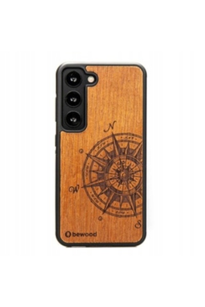 BewooDesign Husă din lemn Bewood pentru Samsung Galaxy S23 TRAVELER MERBAU