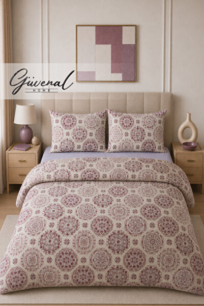 Güvenal Sirius |   Double Cotton Duvet Cover Set |   Pillowcase |   Duvet Cov...