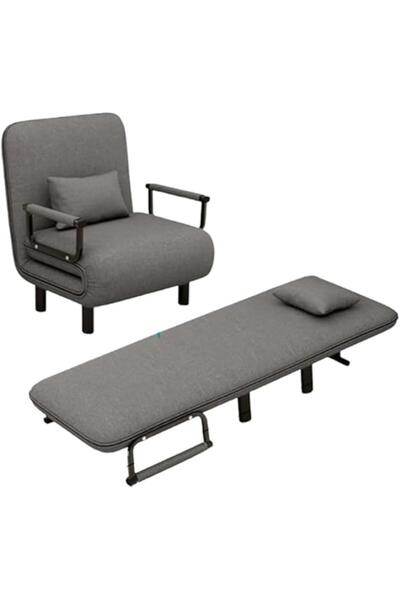 Tradeo Convertible Folding Sofa Bed Chair with 5-Level Adjustable Backrest, L...