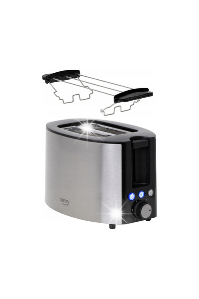 Camryn's Prăjitor de pâine electric grătar pentru toasturi grătar pentru pâin...