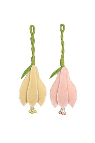 DecoDepot Decoration with hanger flower, 9.5x18 cm