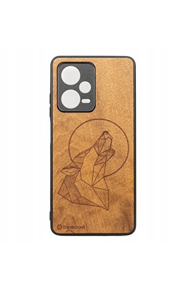 BewooDesign Husă din lemn Bewood Redmi Note 12 5G Lup IMBUIA