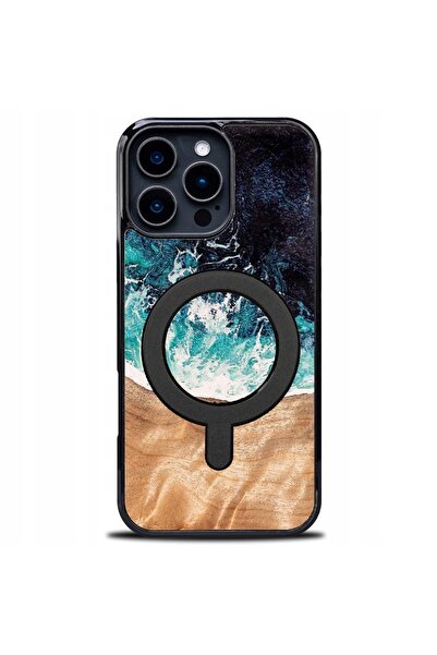 BewooDesign Husă Bewood Unique pentru iPhone 16 Pro Max - Dream Island cu Mag...