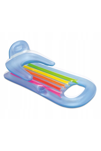 Intex Saltea gonflabilă fotoliu cu spătar 160x85 cm 58802 albastru