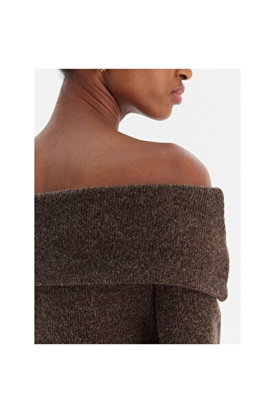 Vero Moda Pulover de damă 10333298 Maro