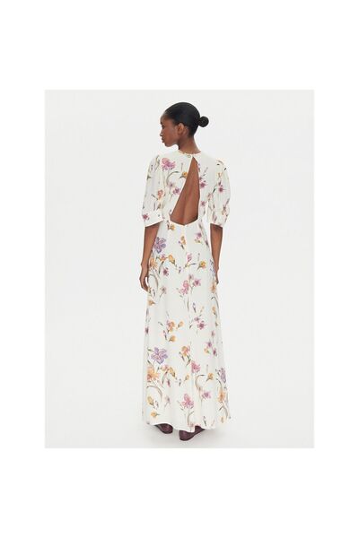 TWINSET Rochie de vară pentru femei 251TP2770 Crem