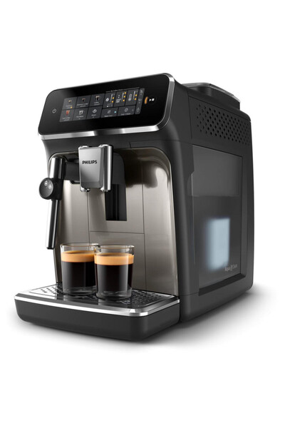 Philips Espressor automat seria 3300 EP3326/90, sistem clasic de spumare, 5 t...