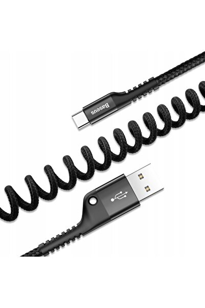 NO BRAND Cablu USB - USB Tip C BASEUS Spring 1 m