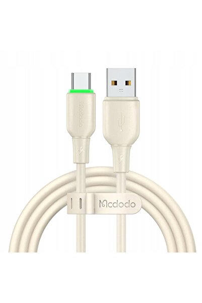 NO BRAND Cablu USB - USB Typ-C MCDODO CA-4750 1,2 m Bej