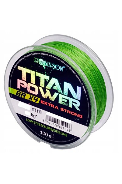 NO BRAND Fir ROBINSON Titan Power X4 0,12 mm / 135 m Verde deschis
