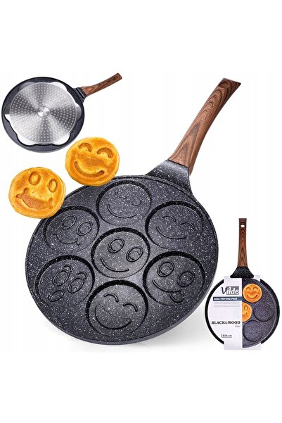 NO BRAND Tigaie VILDE Black&Wood 199008 26 cm