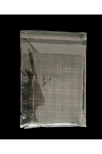 MTKardeşler 100 Pieces 32 X 40+5 cm Adhesive Transparent Glossy Opp Bags Dowry Bags