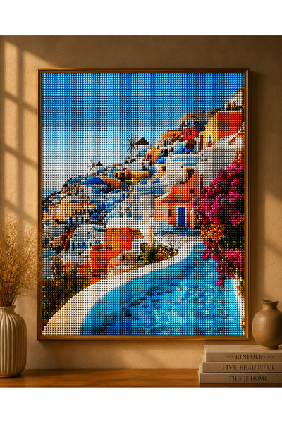 DNZt 5D Diamond Painting 50x40 cm Elmas Mozaik Boncuklu Taşlı Goblen Pano Tab...