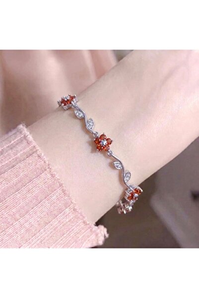 Heda Jewelry سوار أورانج بلوم - سوار زهرة البرتقال