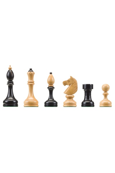 Sunrise Chess & Games Set piese șah stil ceh, lemn mixt