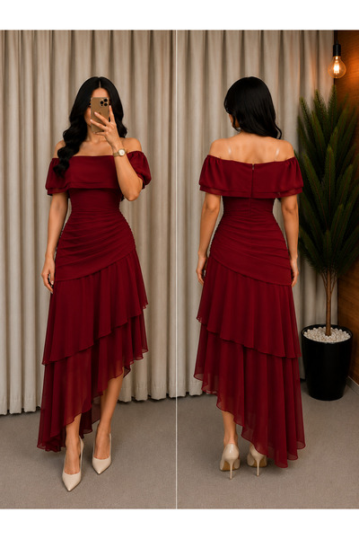 LATENA New Soft Chiffon Dress