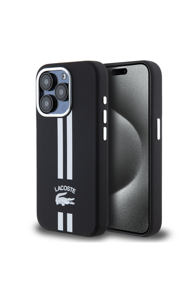 OEM Lacoste Stripes Hard Case Θήκη προστασίας από Liquid σιλικόνη για iPhone ...