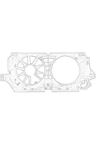 MERCEDES Carcasă, Ventilator Radiator Sprinter 3 5-t (b906) Sprinter 3-t (b90...
