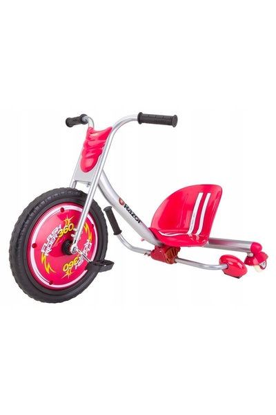 NO BRAND Tricicletă RAZOR Flash Rider Roșu-alb