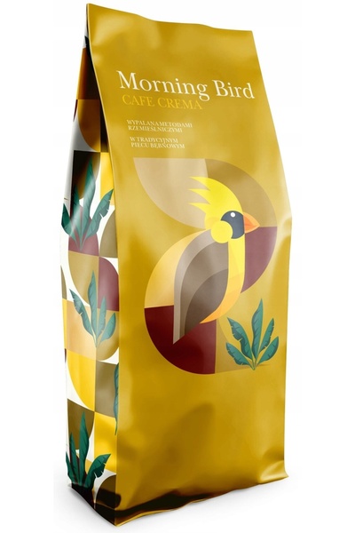 NO BRAND Cafea boabe MORNING BIRD Cafe Crema Arabica 1 kg