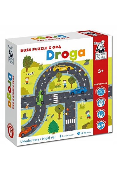 NO BRAND Joc de societate CAPTANUL CUNOSCĂNȚĂI Puzzle Rutier