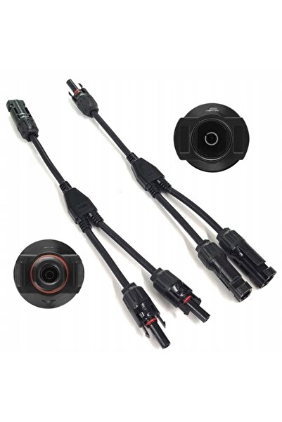 EcoFlow Cablu MC4 pentru panouri fotovoltaice 0.3m