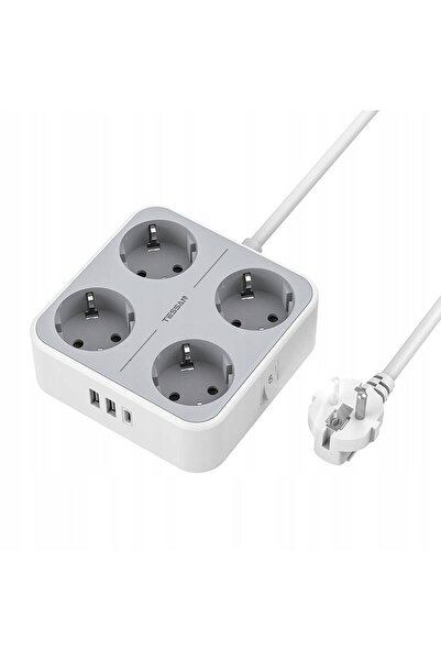 NO BRAND Bara de alimentare TESSAN TS-302-C-GR