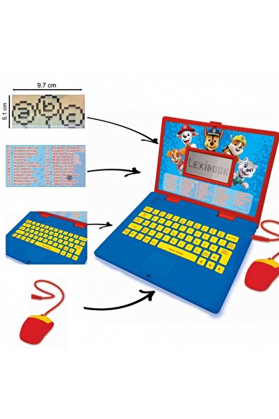 LEXIBOOK Laptop educativ Patrula Cățelușilor