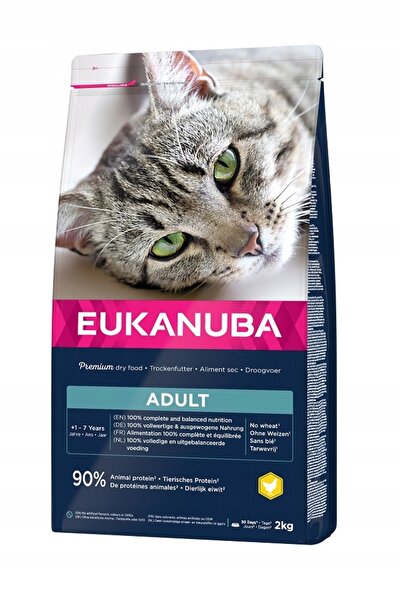 Eukanuba Hrană pentru pisici Adult Pui 2 kg