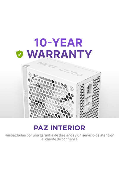 NO BRAND Sursă de alimentare NZXT C1200 V2 1200W 80 Plus Gold Albă