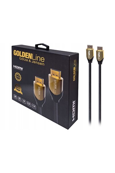 GÖTZE & JENSEN Cablu HDMI-HDMI GOTZE JENSEN GoldenLine 1.5M
