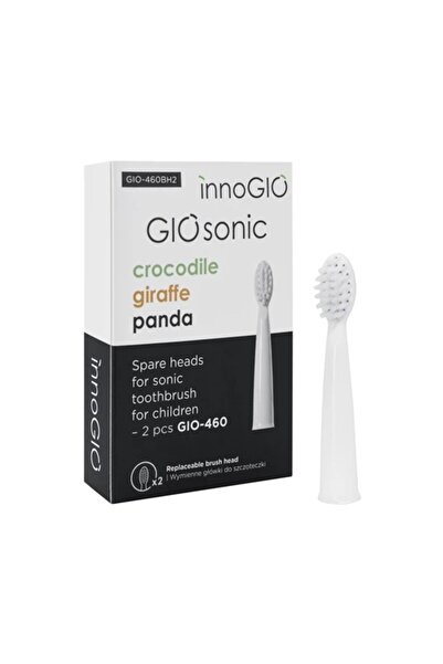 NO BRAND INNOGIO GIOsonic capete pentru periuțe de dinți sonice (2 buc) Alb