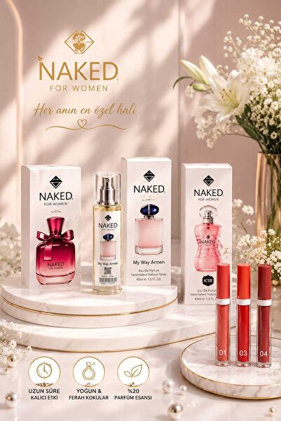 RUMİLY 3 Perfumes 3 Lipsticks