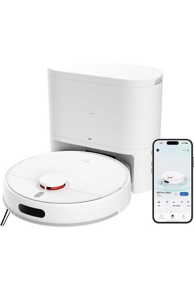 Generic H40 Robot Vacuum Cleaner and Mop with 10,000Pa Suction for Fine Dust,...