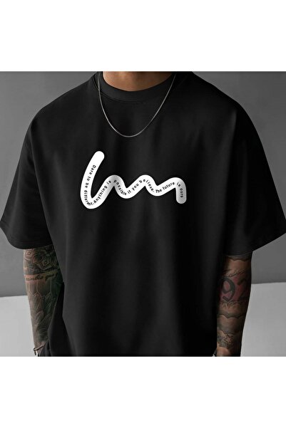 JANTIL MODA Unisex Oversize 100% Cotton Crew Neck Short Sleeve T-Shirt