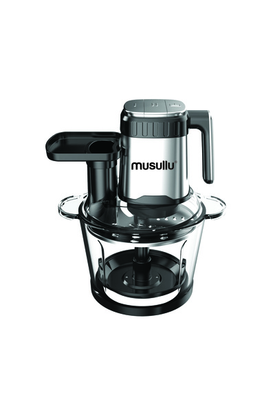 Musullu MSL-1230-3 RENDELİ Max Doğrayıcı Rondo (Ekstra Paslanmaz Çelik Haznel...