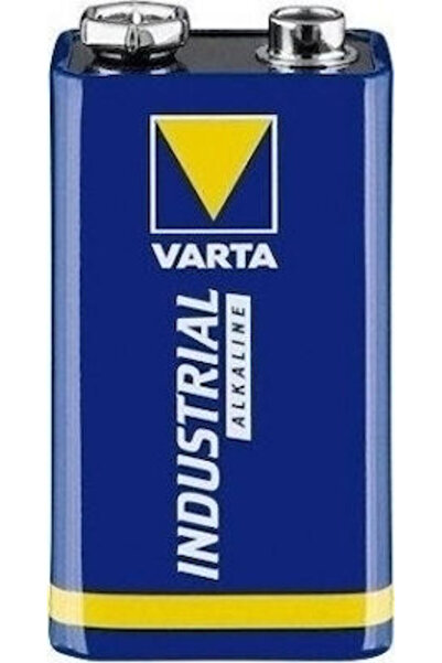 Varta Βιομηχανική Αλκαλική Μπαταρία 9V 1 τεμάχιο