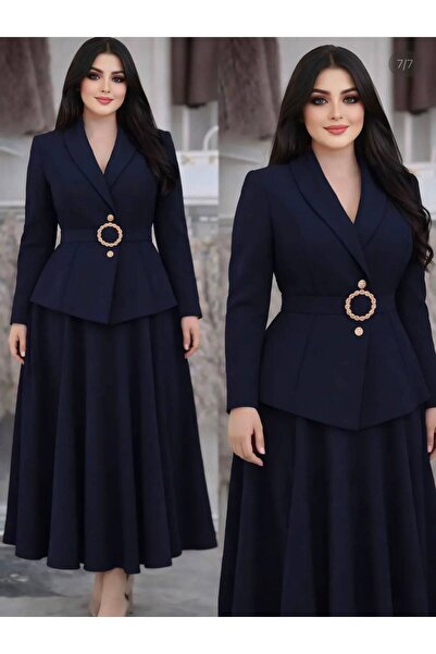 RD MİSSTANBUL COLLECTİON CEKETLİ KEMERLİ TAKIM