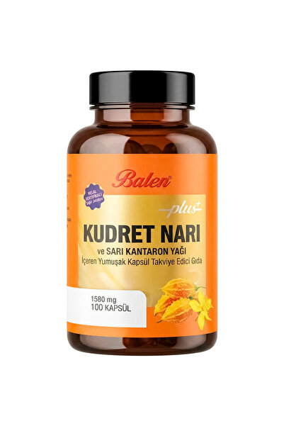 Balen Kudret Narı Plus & Sarı Kantaron Yağı İçeren Yumuşak Kapsül (1580 mg x ...