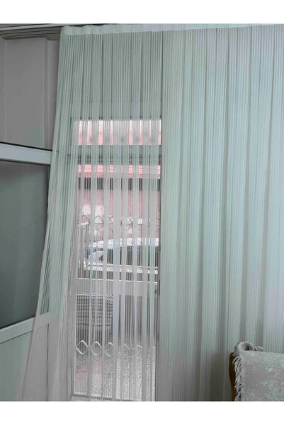 Storlant Luxury Double Pasta Tulle Curtain - Heavy Weight 1/3 Dense Pleated Non-Iron Draped Tulle Curtain