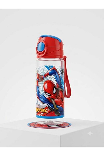 fcx Örümcek Adam Pipetli 500 ML Matara