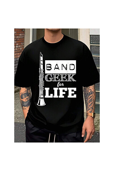 799 Clarinet Band Geek Life Fun Musician T-Shirt| Men'S Graphic Tee, Crop Top...