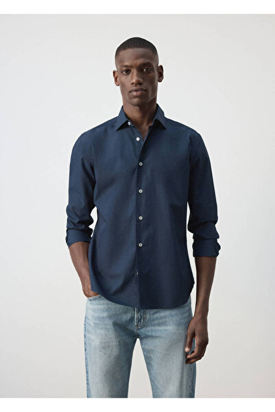 MANGO Man Regular fit %100 pamuklu gömlek